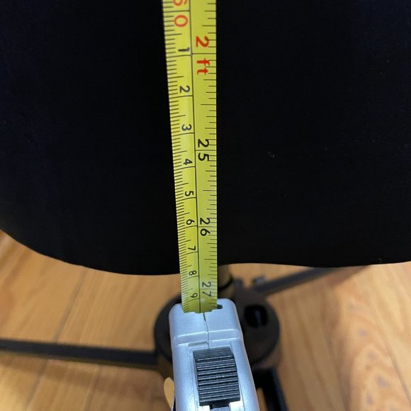 Eleanor Brenner Vintage Silk Skirt, Black (Item# 1021) - Picture 5 of 6